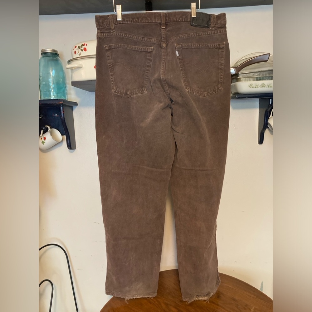 Levi’s Vintage 90s Silvertab 38x34 Baggy Fit Wide Leg Brown